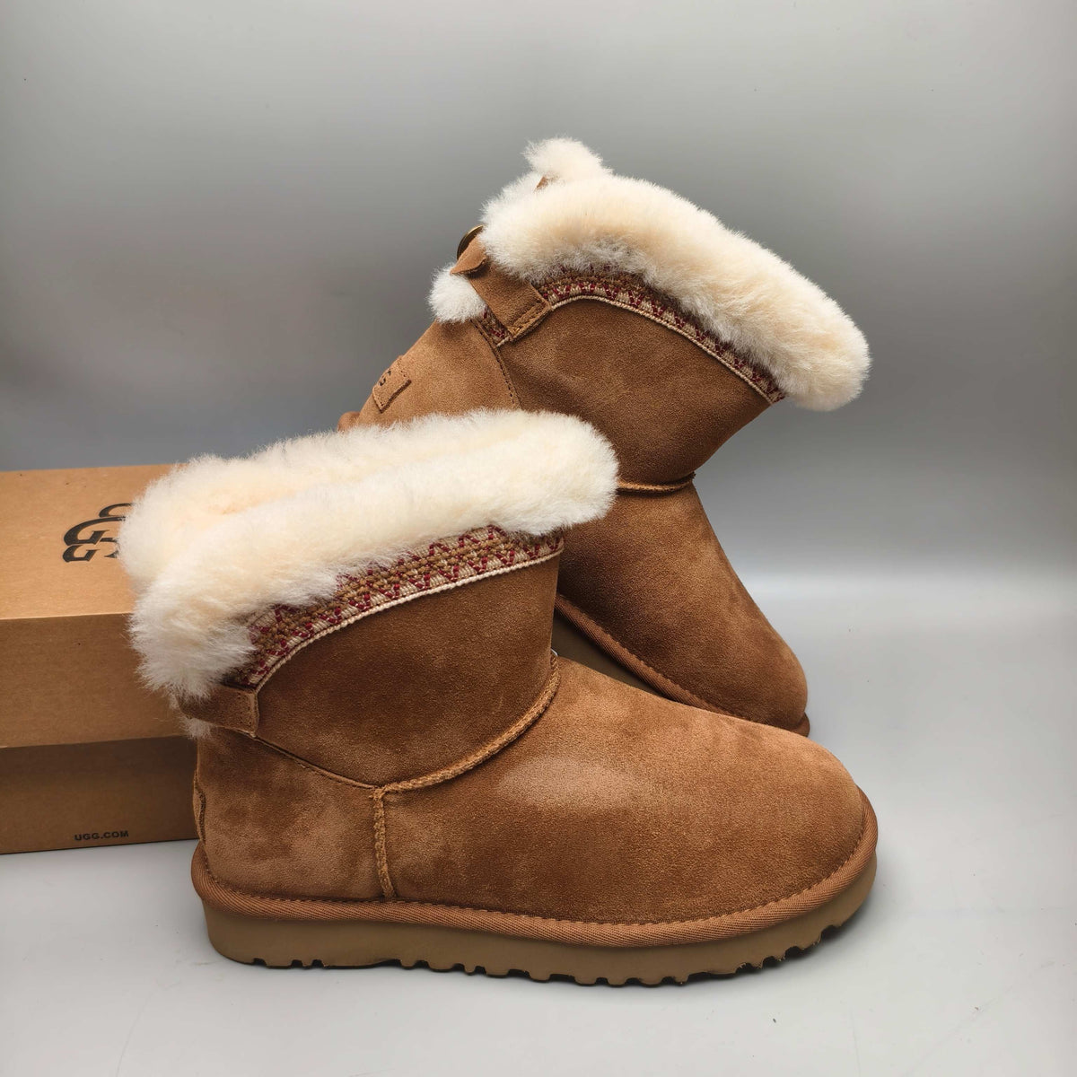 4517 Ethnic Style Back-Strap Shoes — Chestnut (In Stock)