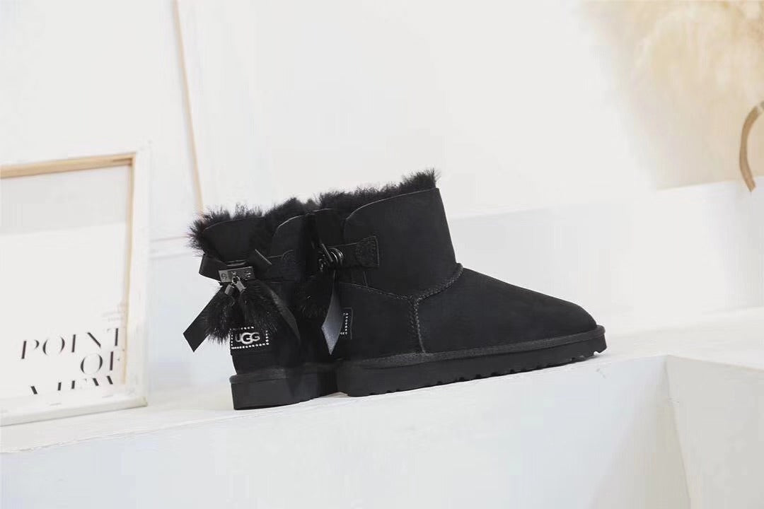 6503 New 3-in-1 Snow Boots — Classic Black