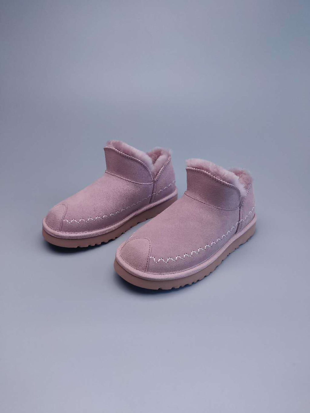 0888 New Ankle Boots — Dusty Pink (In Stock)