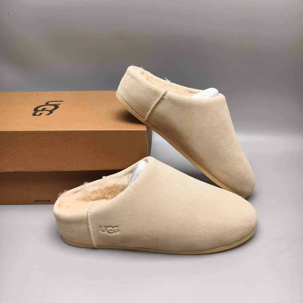 1390 Casual Slip-On Home Shoes — Sand (In Stock)
