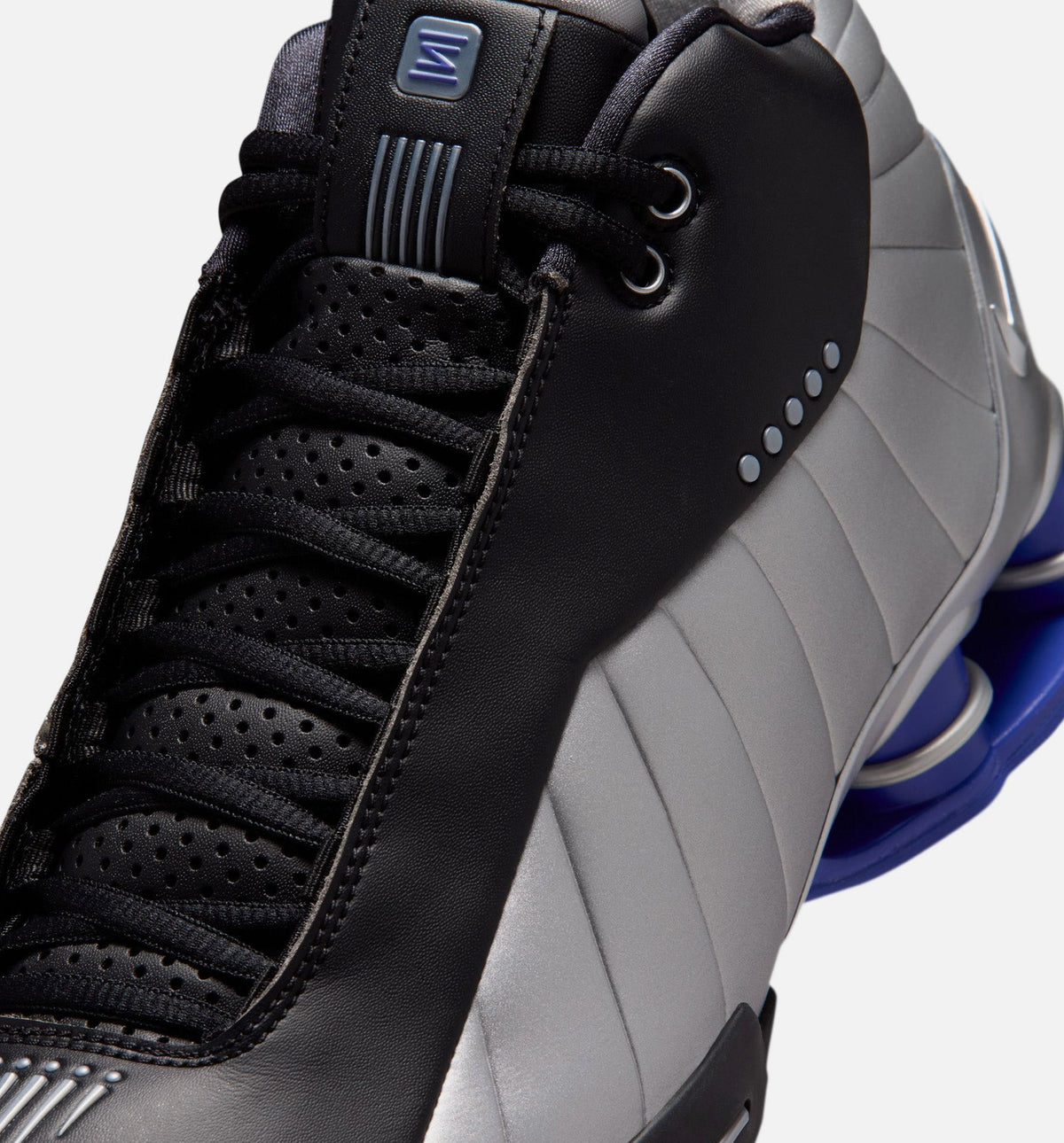 Nike Shox BB4 OG Men's Shoe – Black/Metallic Silver/Lapis