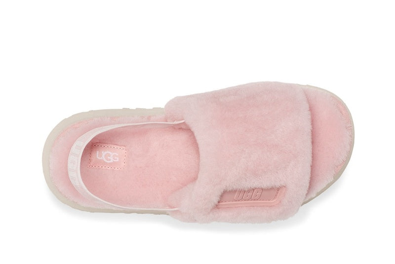 2258 Disco Fluffy Sandals — Pink (In Stock)