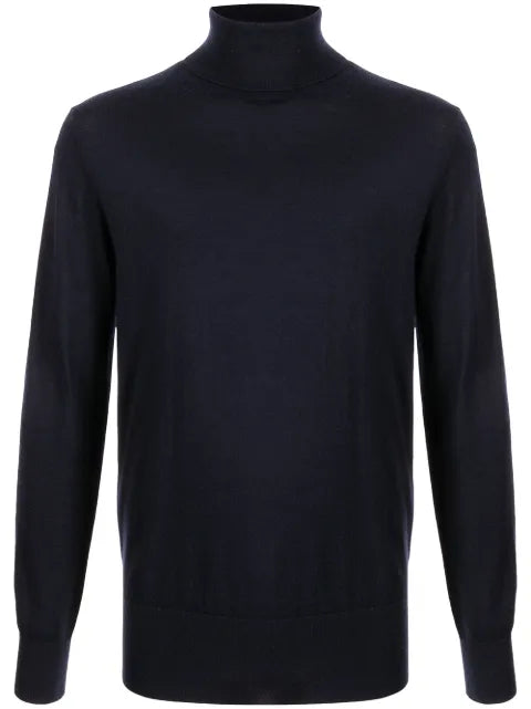 N.Peal fine knit roll neck jumper