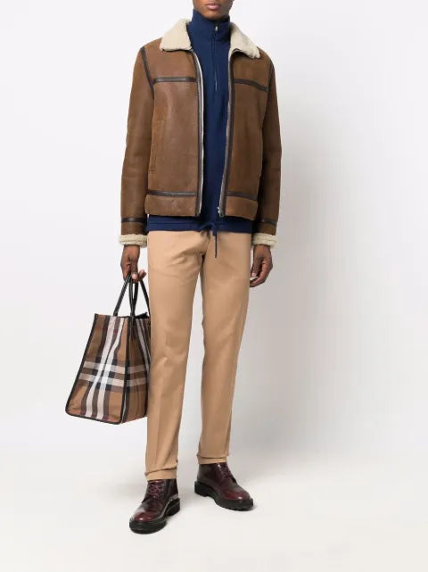 Malo zip-placket pullover