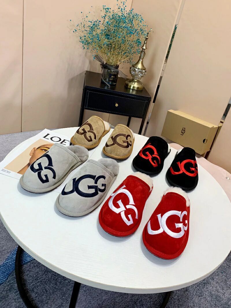 2593 Big G Indoor Slippers — Chestnut (In Stock)
