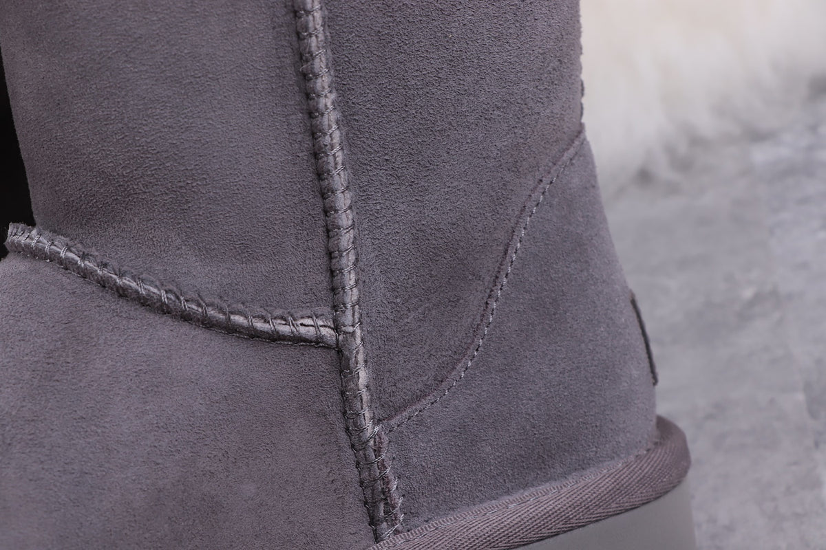 6223 Classic Short II Boots 2.0 — Gray (In Stock)