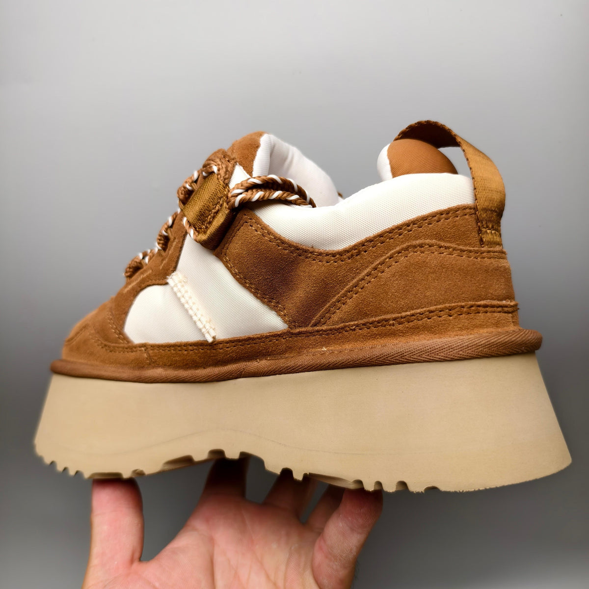 1541 Chunky Dad Sneakers Lace-Up Casual — Chestnut (In Stock)