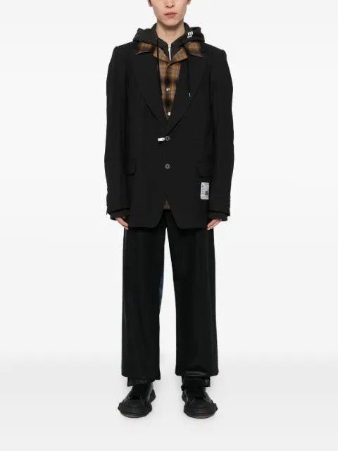 Maison MIHARA YASUHIRO multi-layer hooded jacket