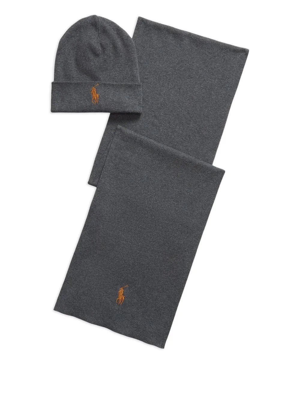 Polo Ralph Lauren Logo Scarf and Beanie Set