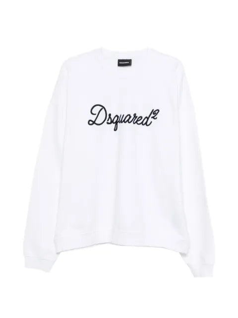 DSQUARED2 signature relax fit crewneck