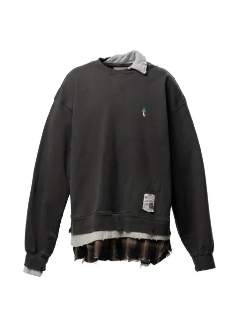 Maison MIHARA YASUHIRO layered sweatshirt