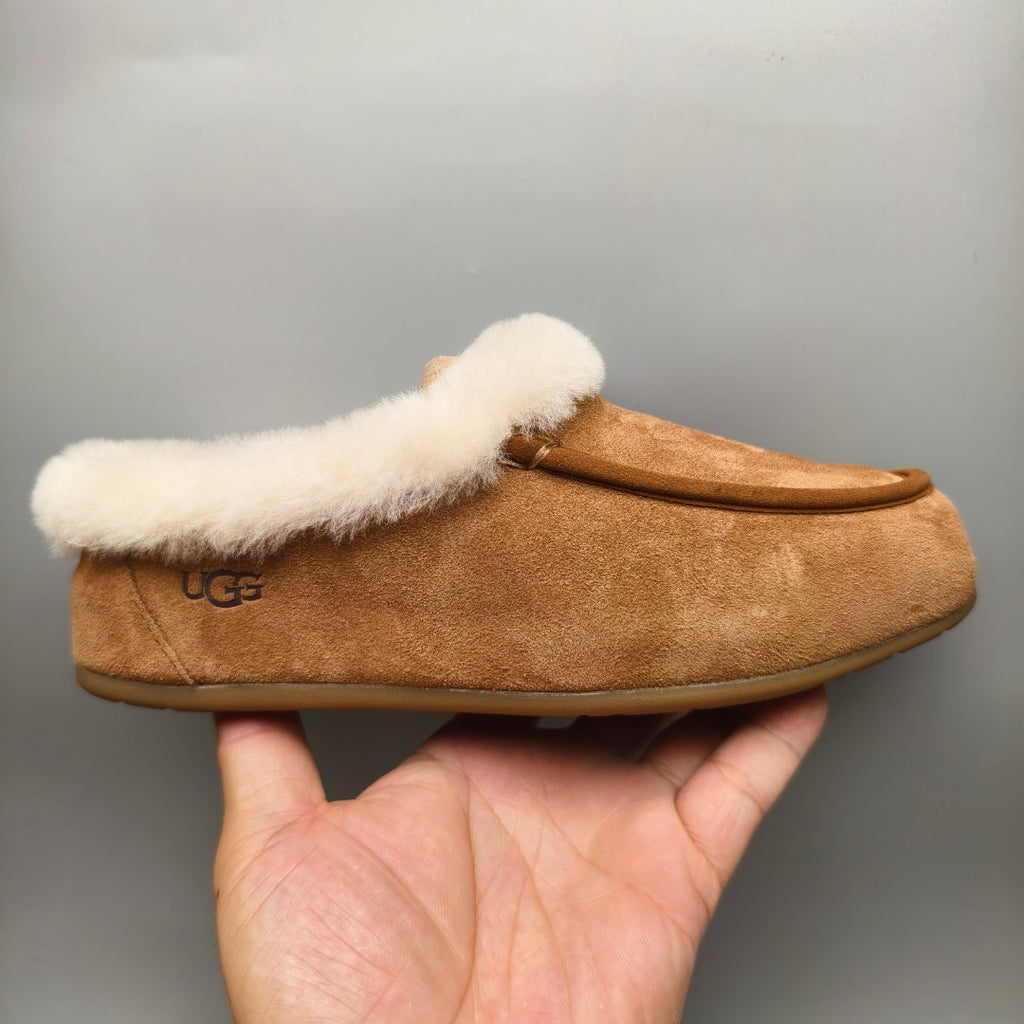 1391 Casual Slip-On House Shoes — Chestnut (In Stock)