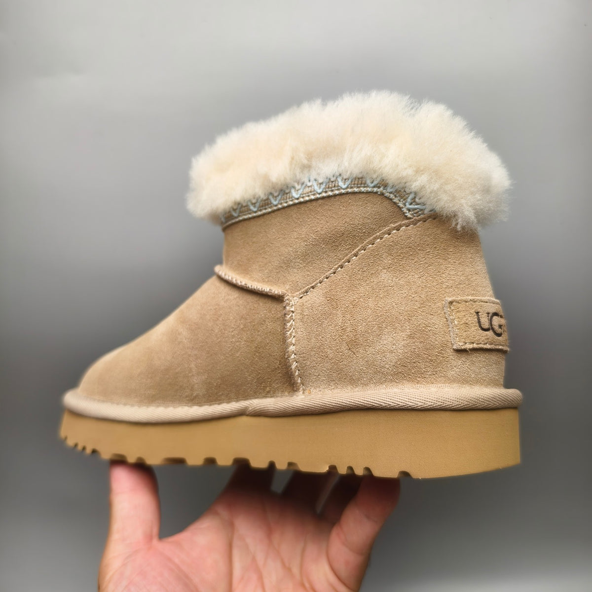4496 Ethnic Style Low-Top Casual Shoes — Sand (In Stock)
