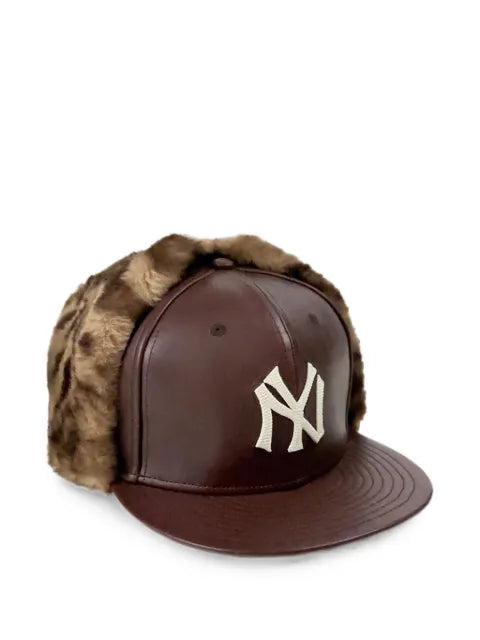 NEW ERA CAP 59Fifty leopard-print baseball cap