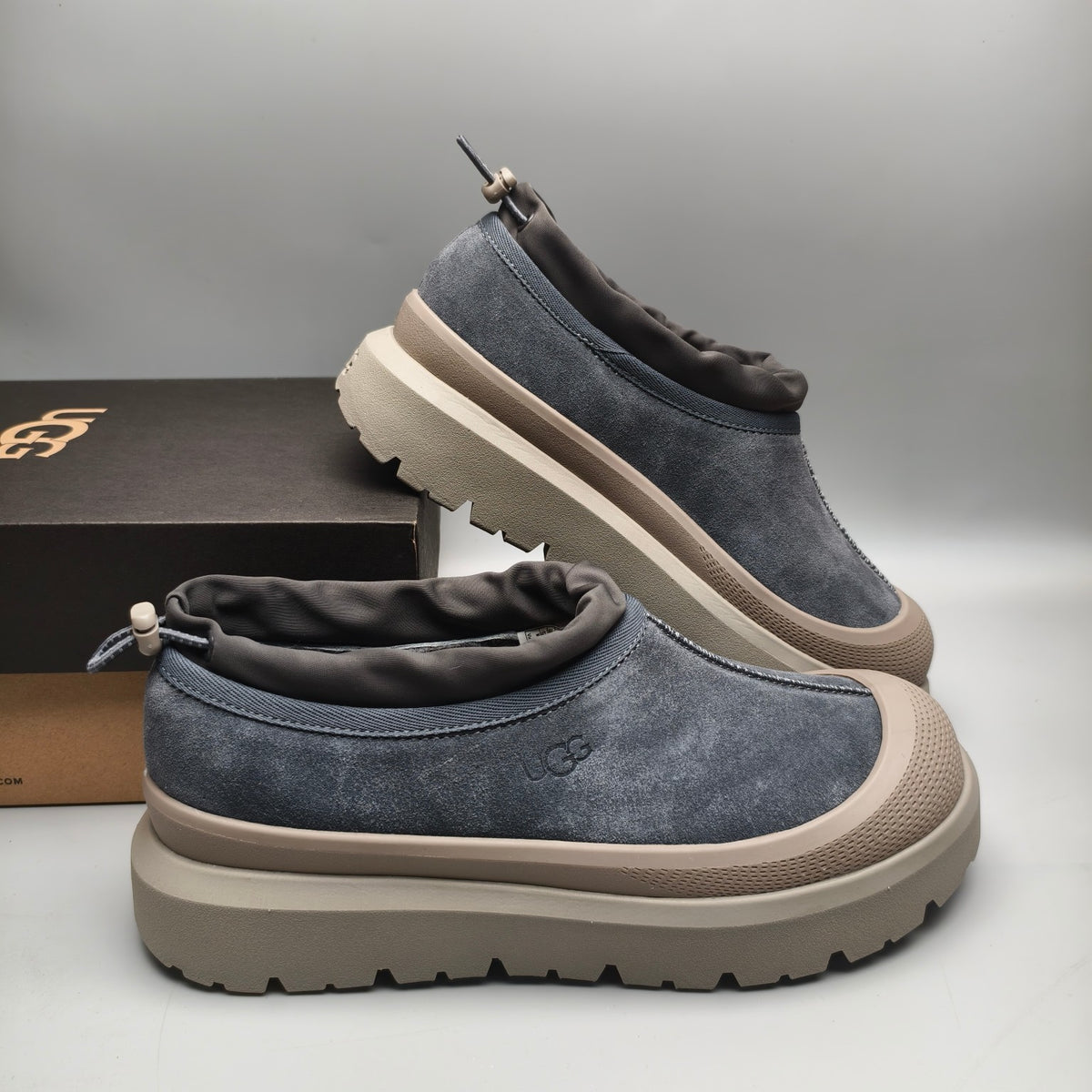 4096 Slip-On Casual Streetwear Shoes — Dark Gray (In Stock)