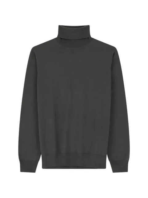 Boggi Milano turtleneck jumper in extrafine merino-wool