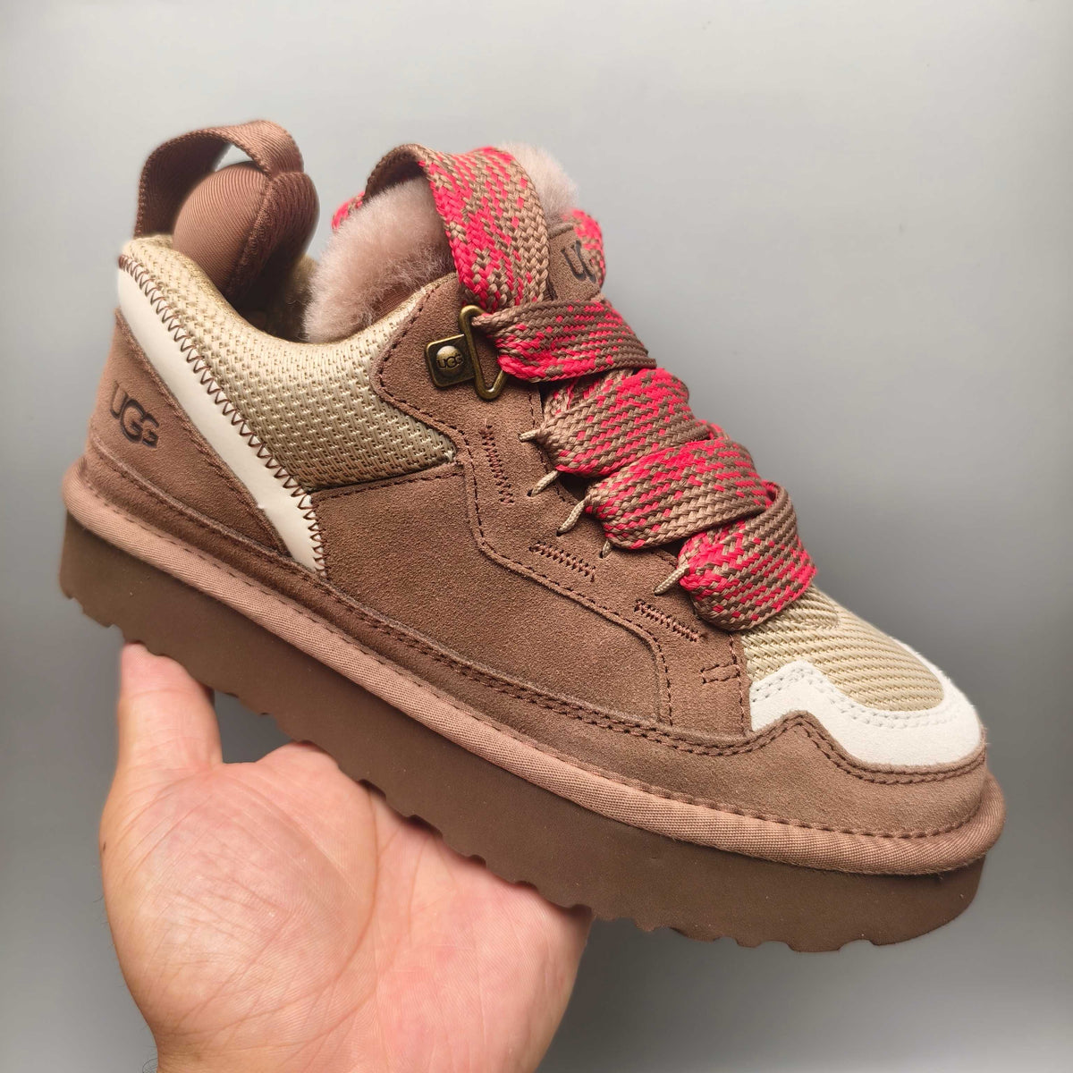 4032 Couple Mesh Sport Casual Shoes — Antelope Brown (In Stock)