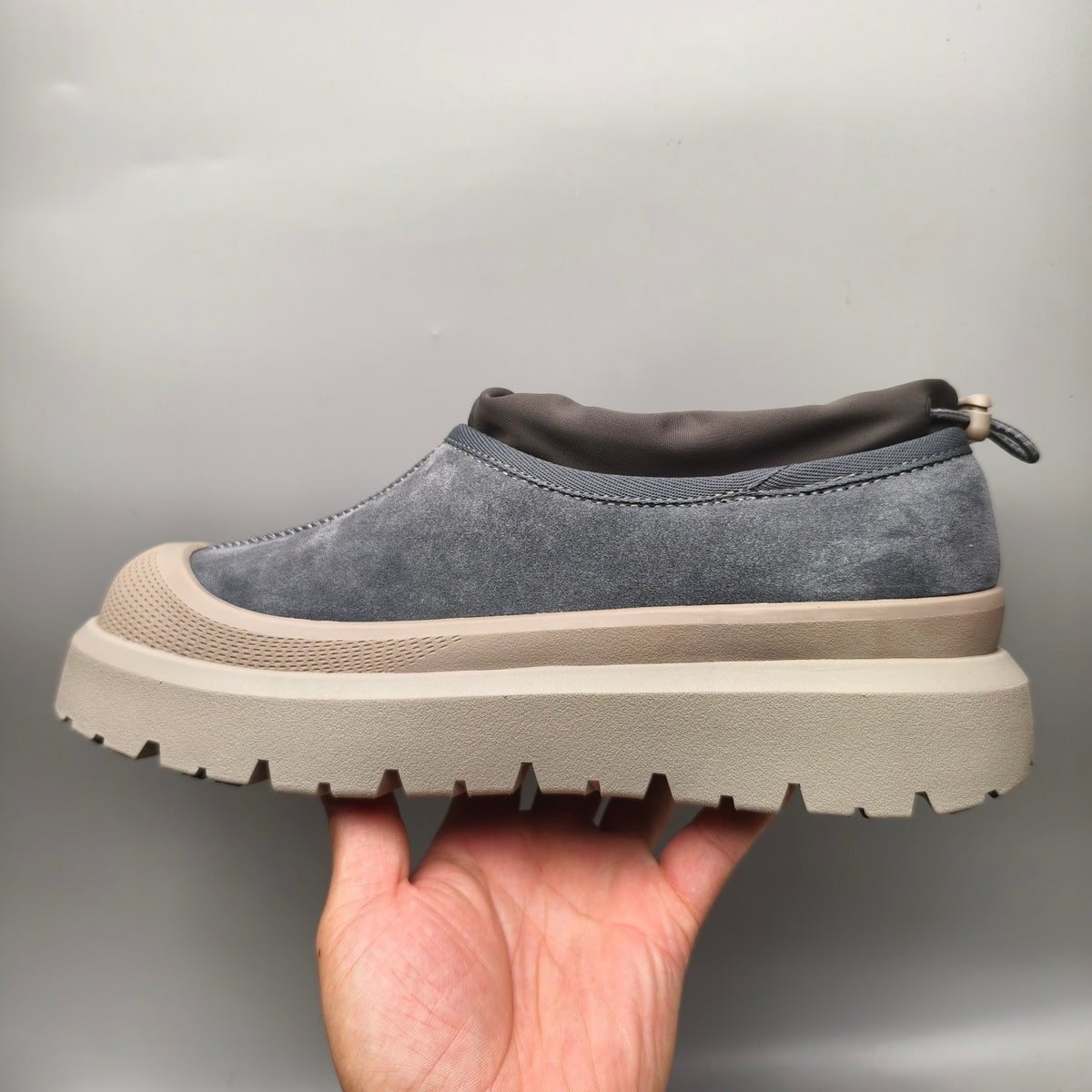 4096 Slip-On Casual Streetwear Shoes — Dark Gray (In Stock)