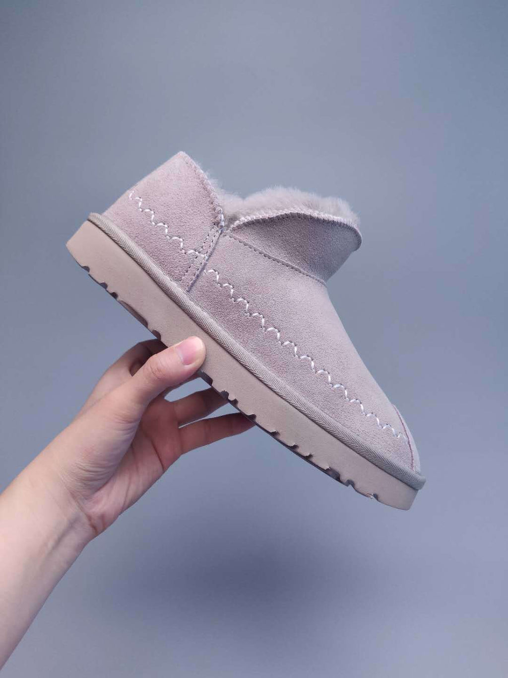 0888 New Ankle Boots — Purple (In Stock)