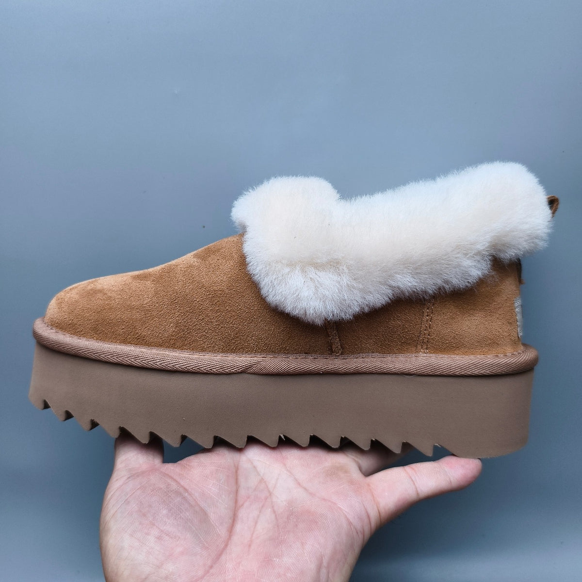 6733 Thick-Sole Casual — Chestnut (In Stock)