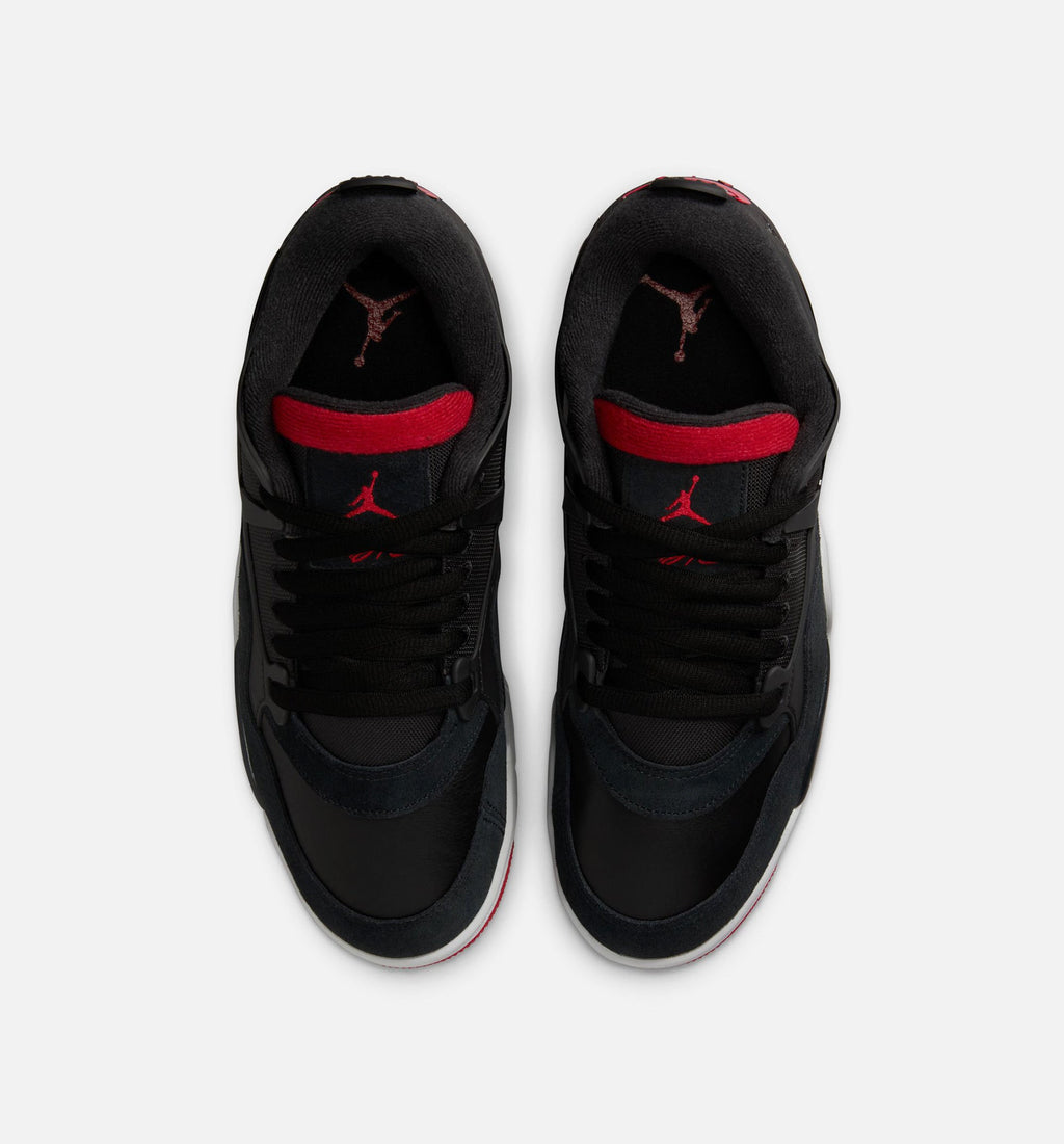 Air Jordan 4 RM Men's Lifestyle Shoes - Black/Wolf Grey/White/Varsity Red