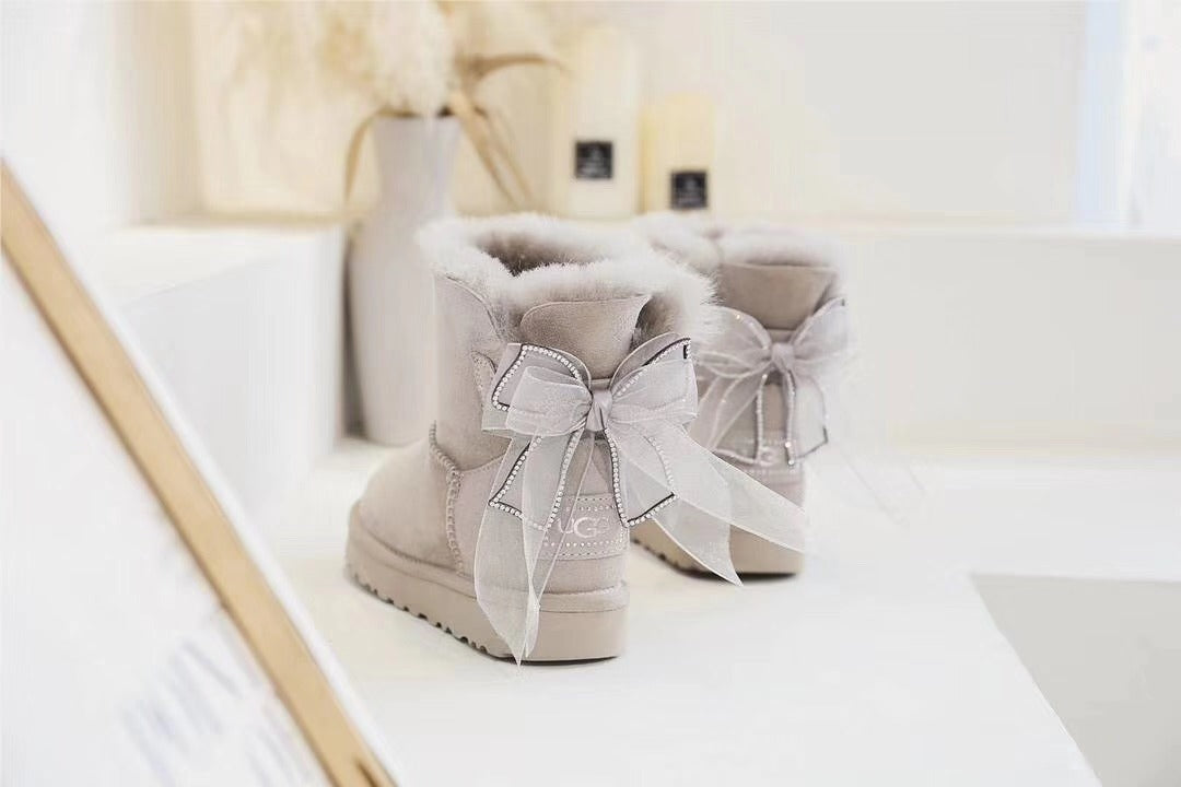 6503 New 3-in-1 Snow Boots — Diamond Gray