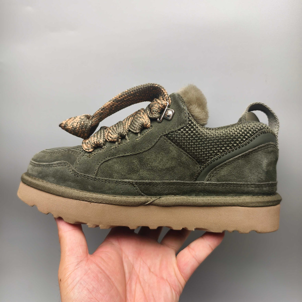 4032 Couple Mesh Sport Casual Shoes — Green (In Stock)