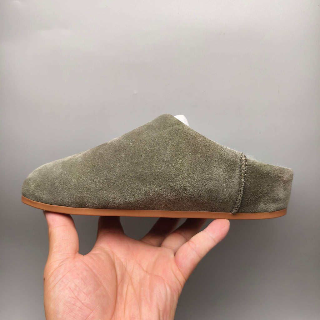 1390 Casual Slip-On Home Shoes — Green (In Stock)