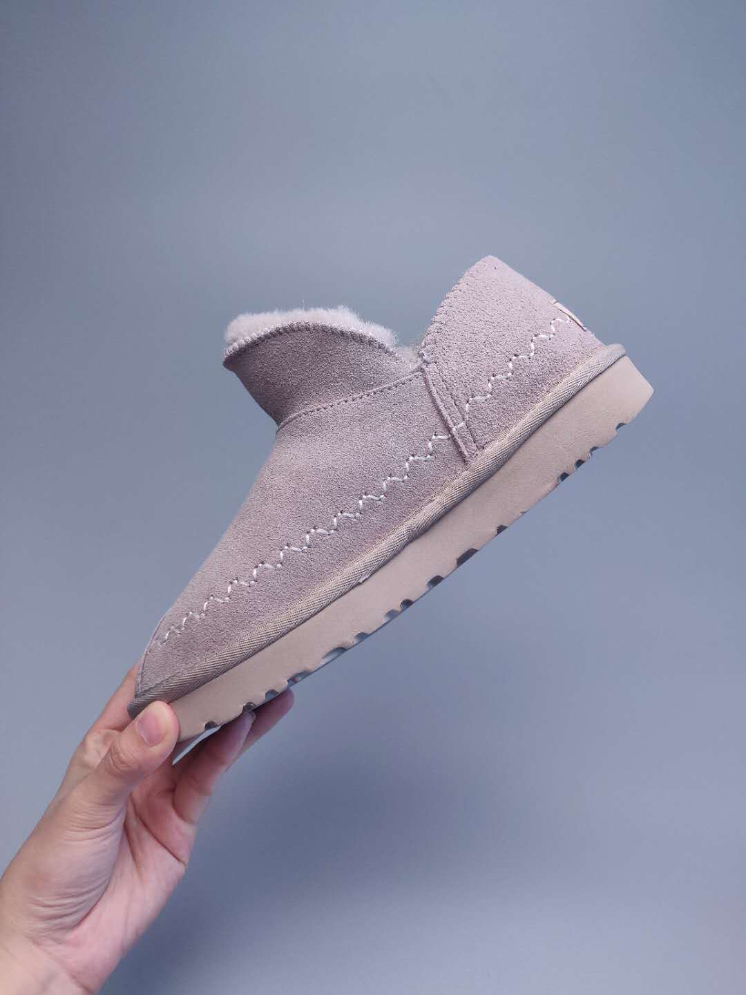0888 New Ankle Boots — Purple (In Stock)