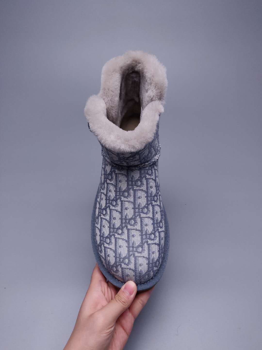 6554 Dior Collab Fabric Style — Gray (In Stock)