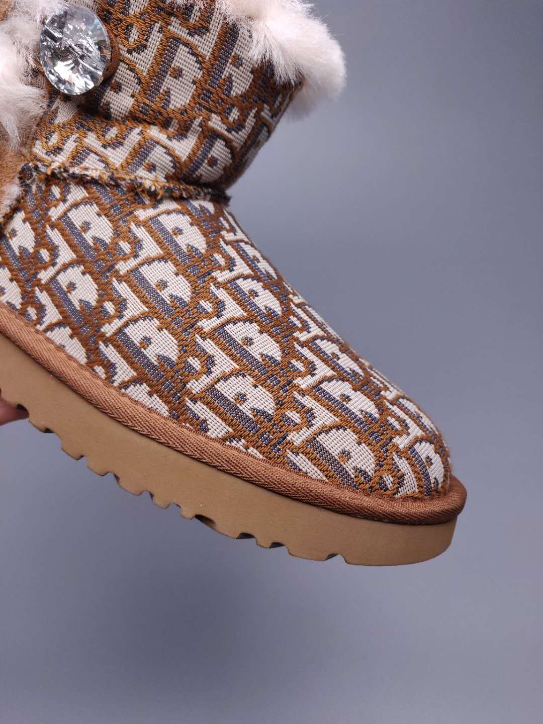 6554 Dior Collab Fabric Style — Chestnut (In Stock)