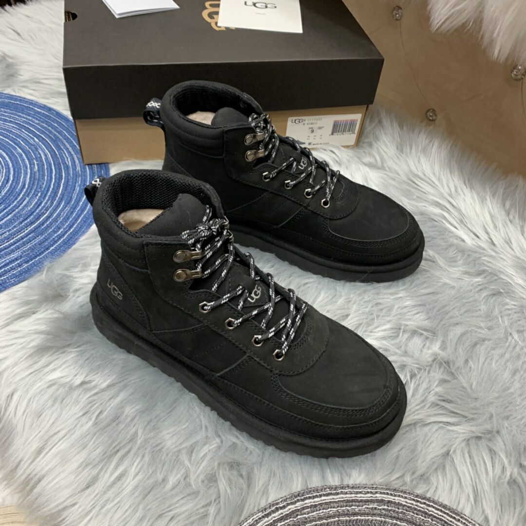 2991 Men's Casual Lace-Up Shoes — Black (In Stock)