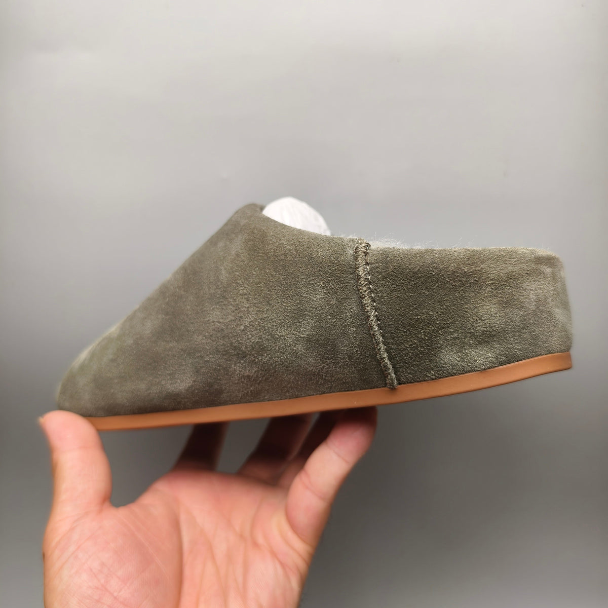 1390 Casual Slip-On Home Shoes — Green (In Stock)