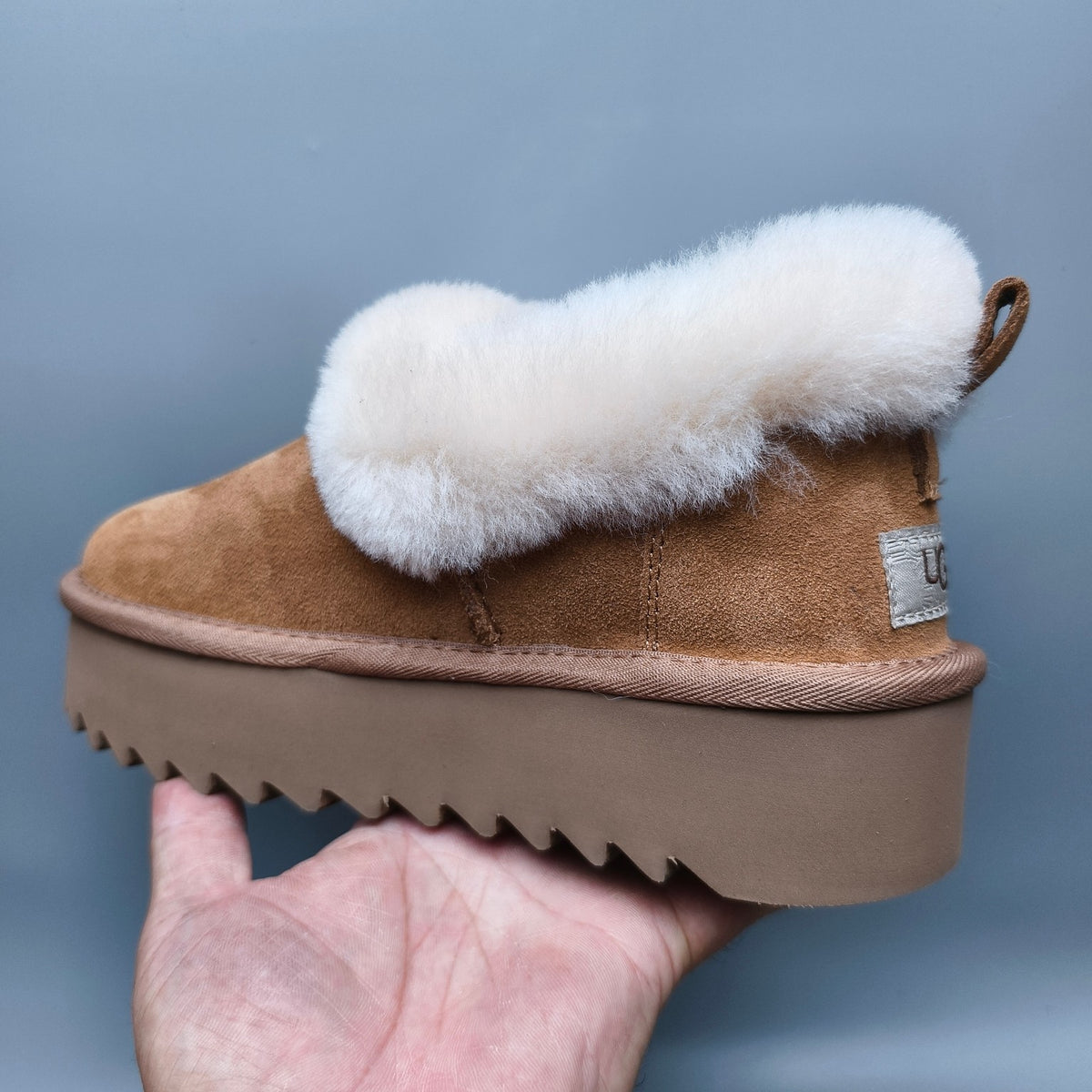 6733 Thick-Sole Casual — Chestnut (In Stock)