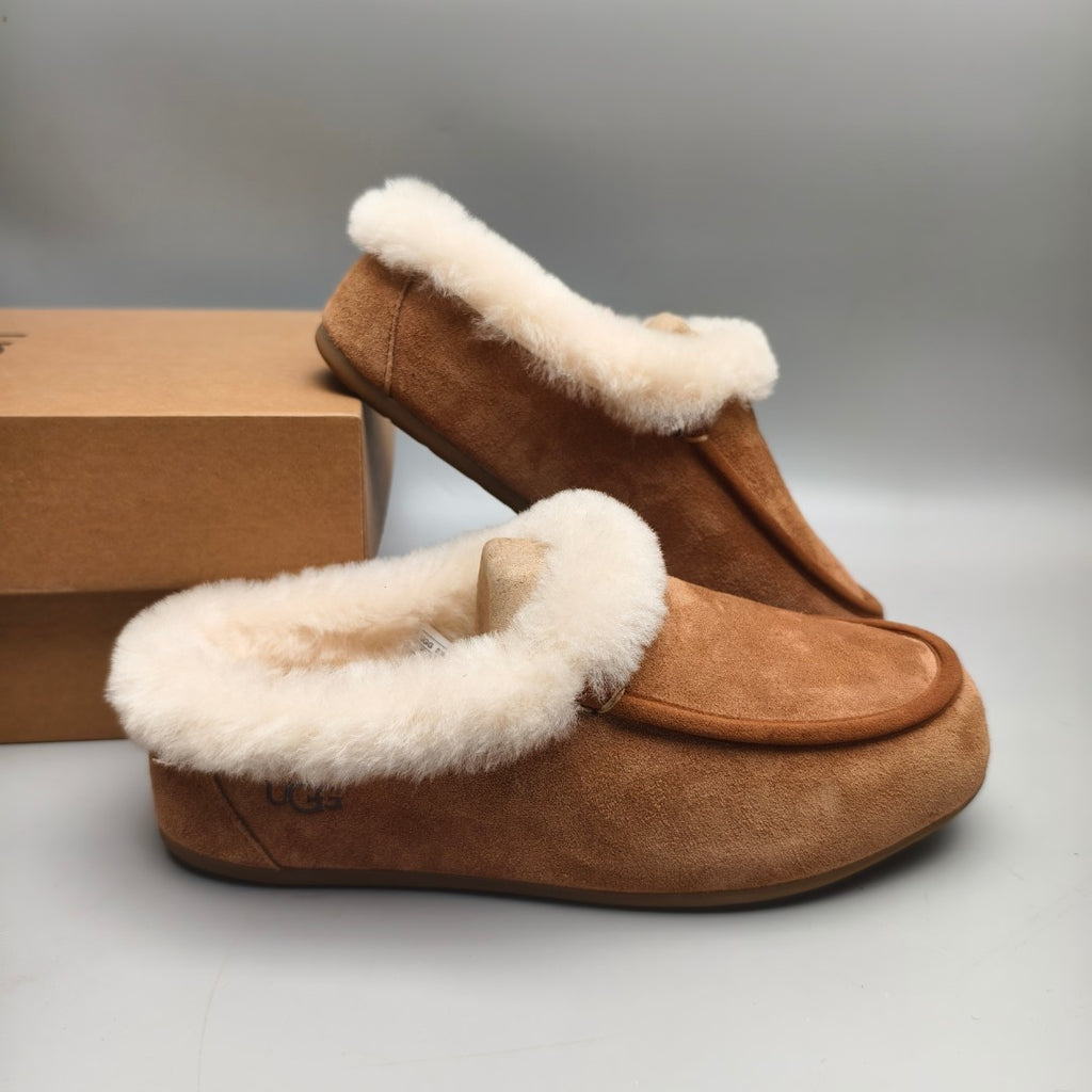 1391 Casual Slip-On House Shoes — Chestnut (In Stock)