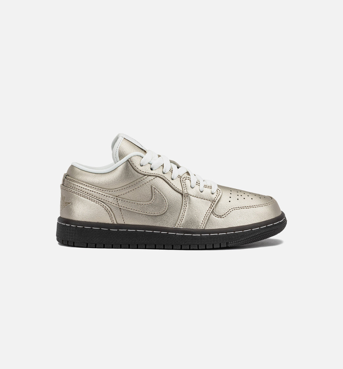 Air Jordan 1 Low SE Metallic Zinc Women's Lifestyle Shoe - Metallic Zinc/Summit White/Velvet Brown