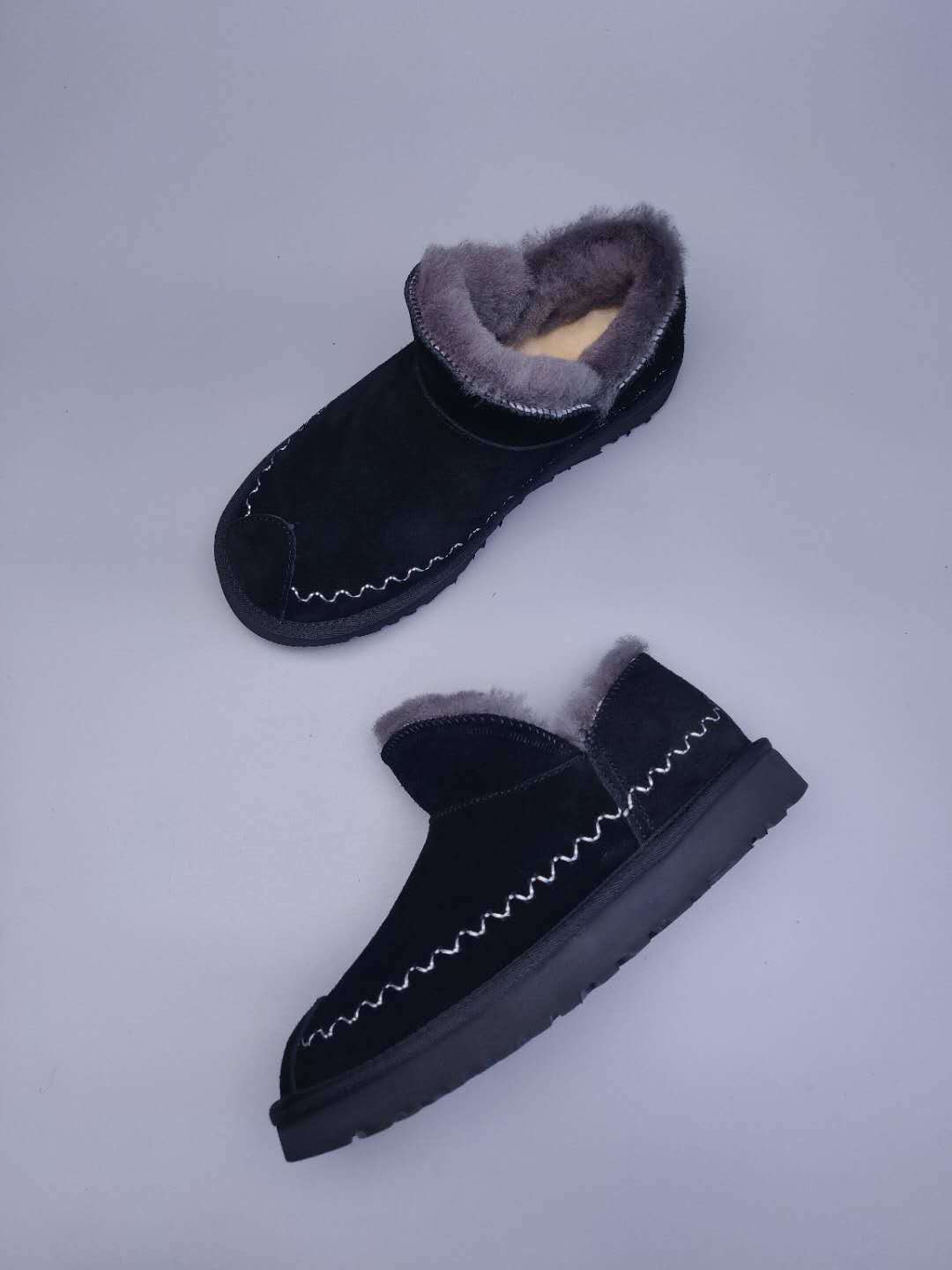 0888 New Ankle Boots — Black (In Stock)