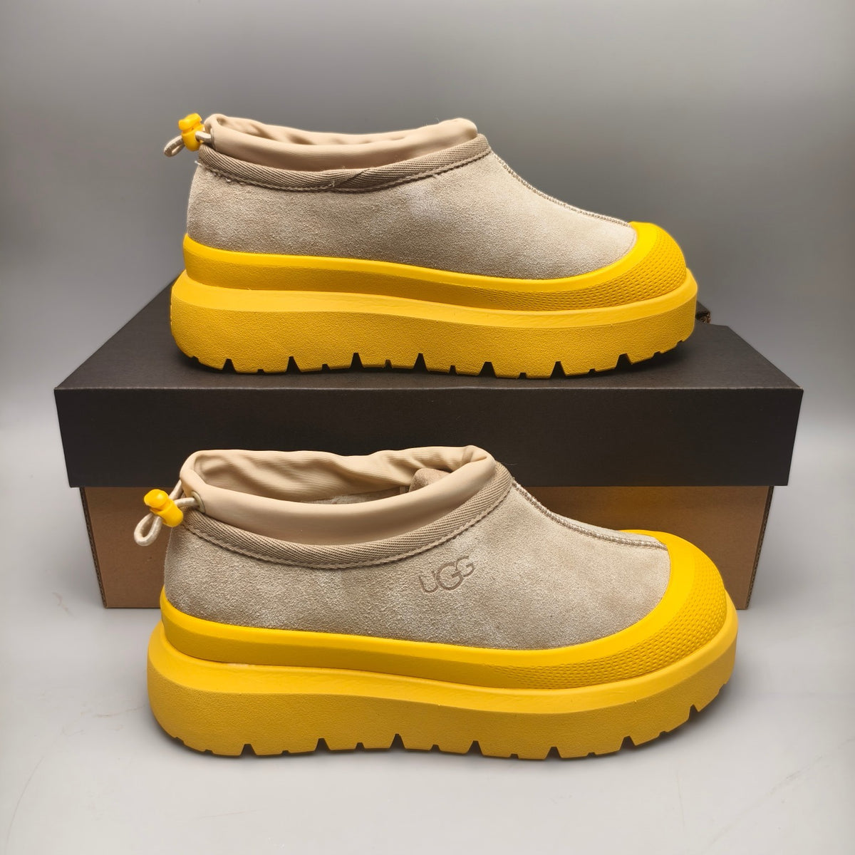 4096 Slip-On Casual Streetwear Shoes — Yellow (In Stock)