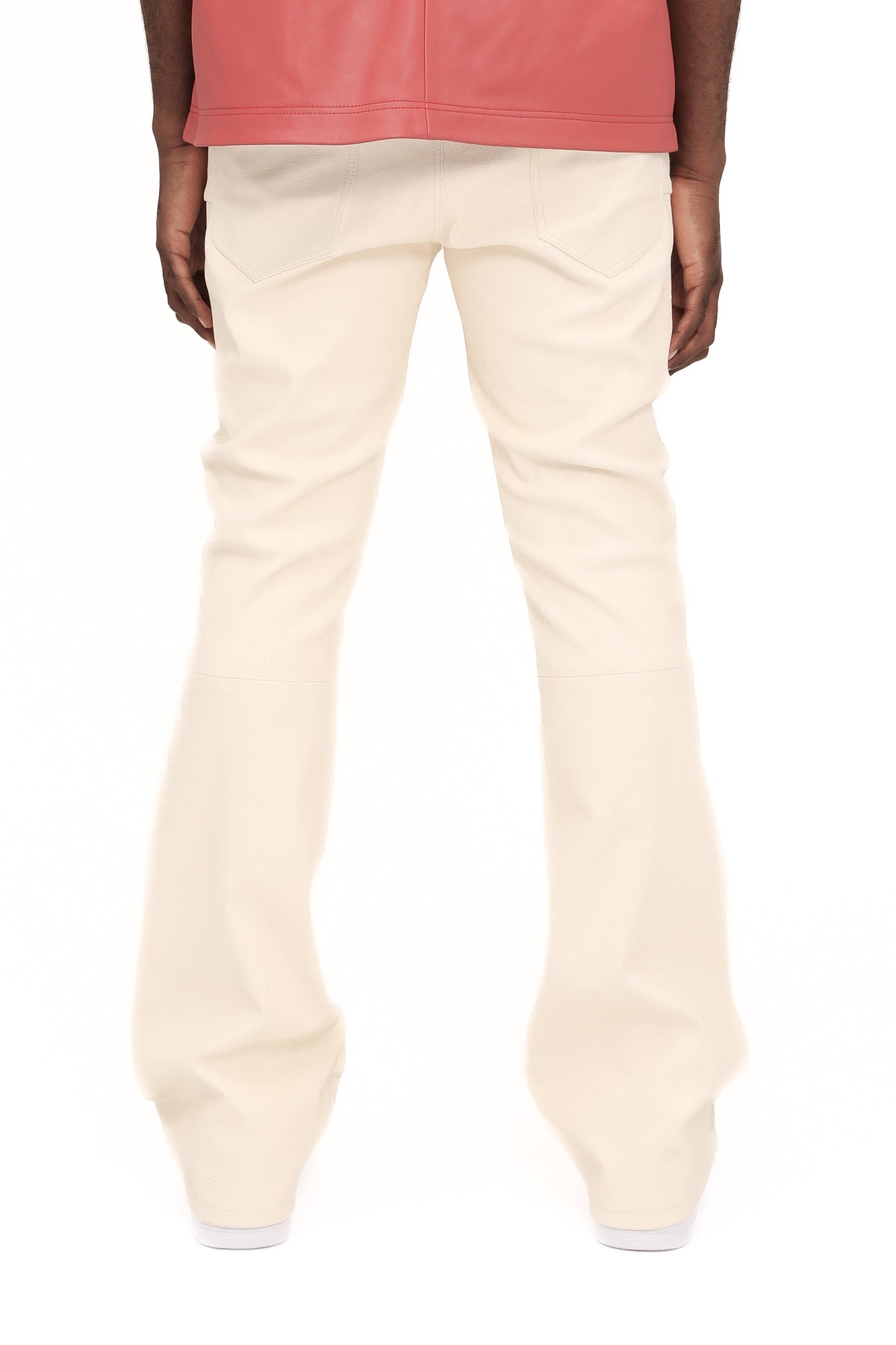 Leather Flare Pant