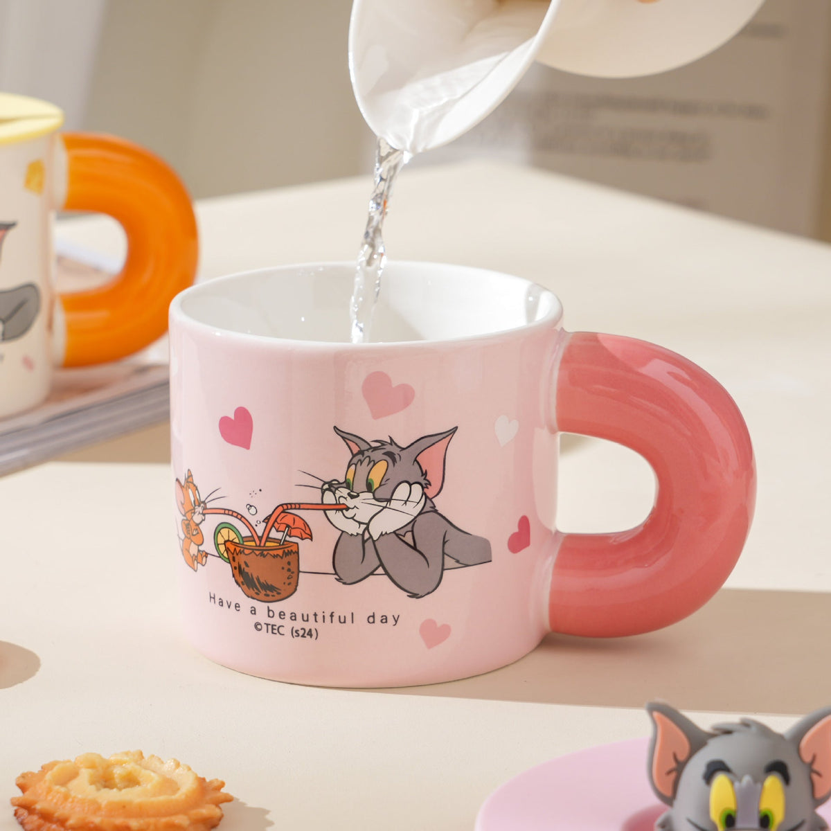 Tom & Jerry Love & Laughs Mug