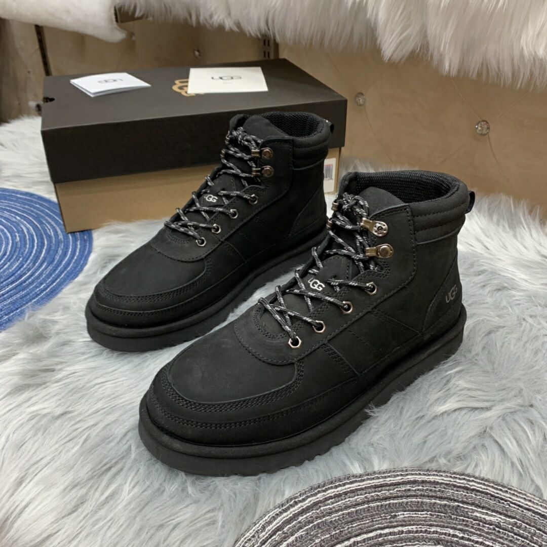 2991 Men's Casual Lace-Up Shoes — Black (In Stock)