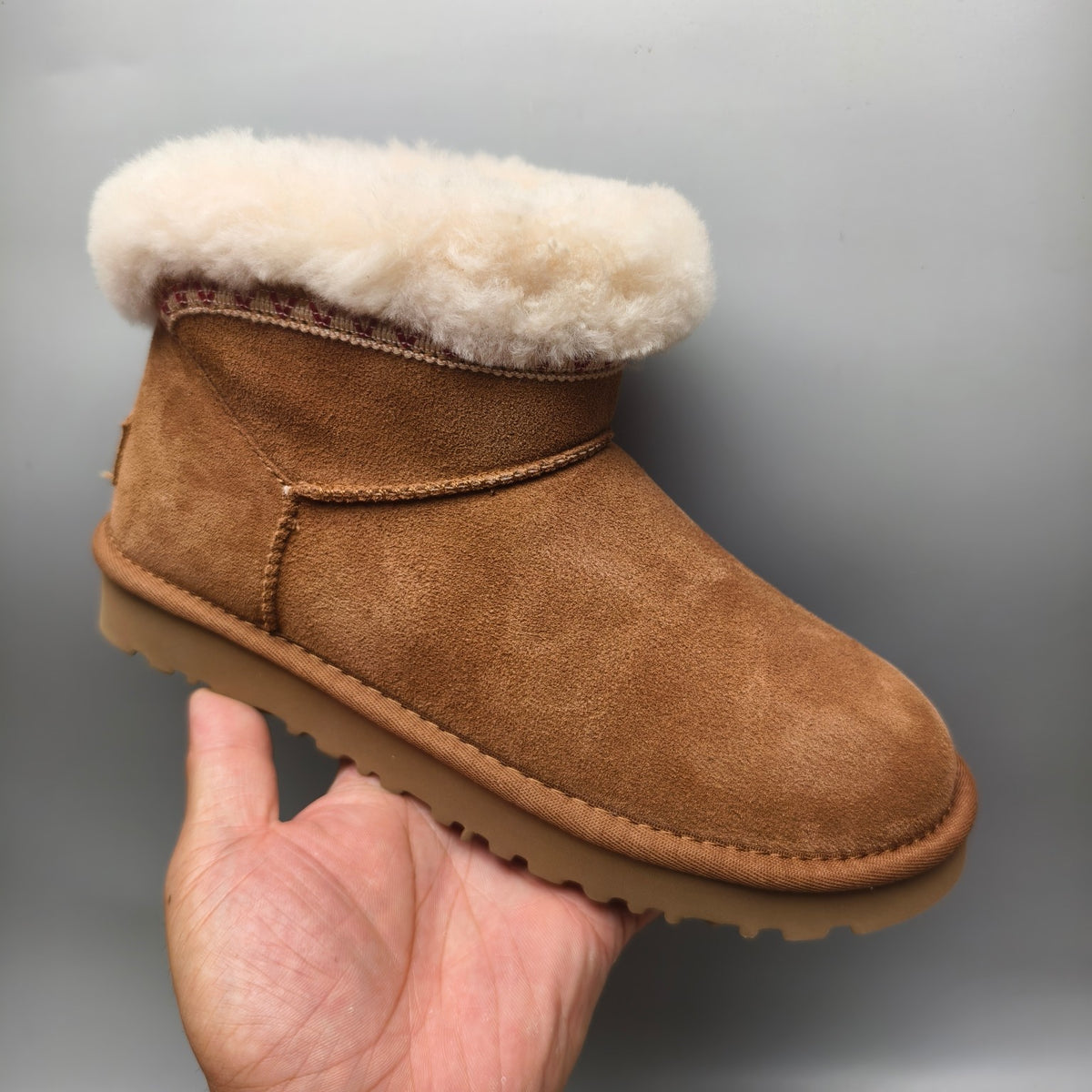 4496 Ethnic Style Low-Top Casual Shoes — Chestnut (In Stock)
