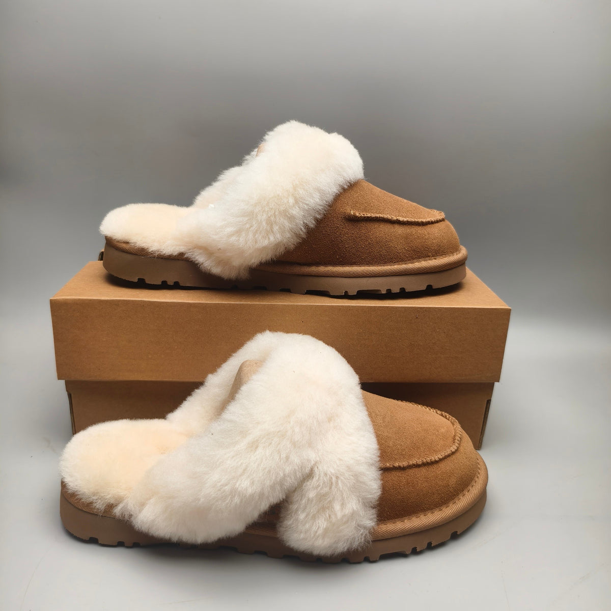 4571 Casual Home Slippers — Chestnut (In Stock)