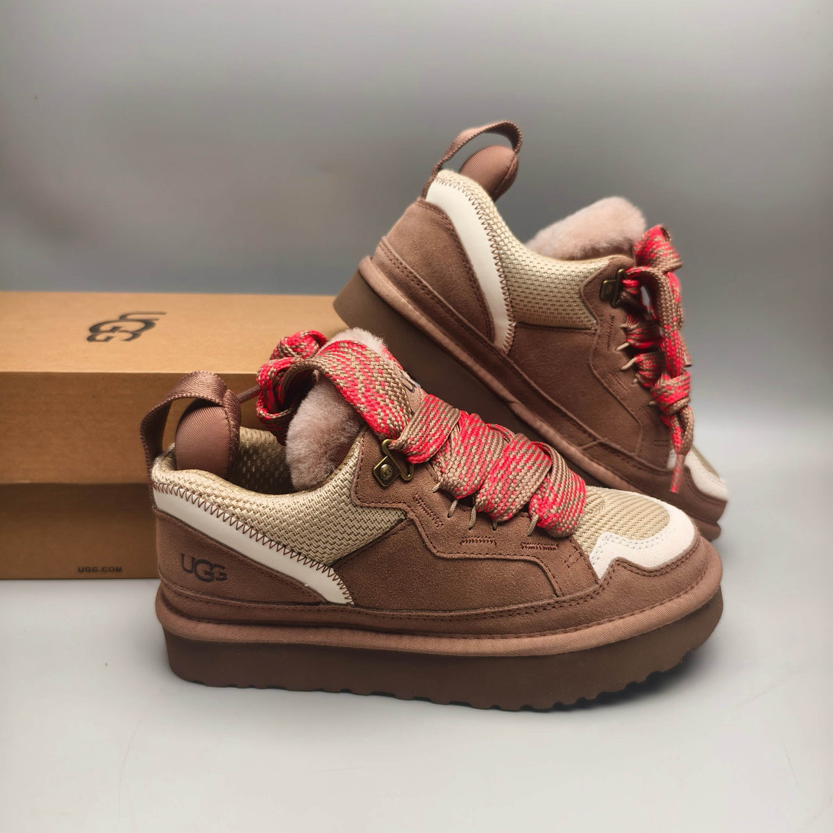 4032 Couple Mesh Sport Casual Shoes — Antelope Brown (In Stock)