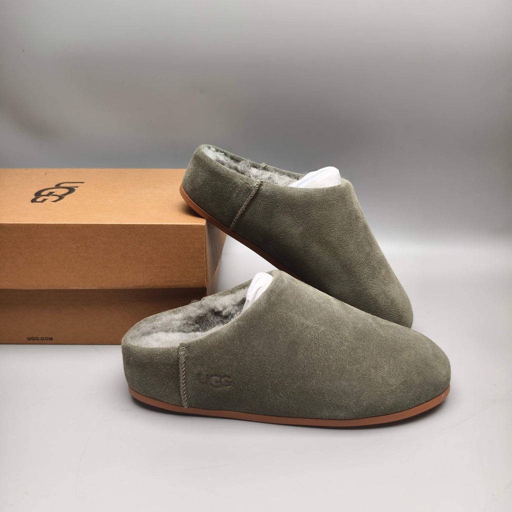 1390 Casual Slip-On Home Shoes — Green (In Stock)
