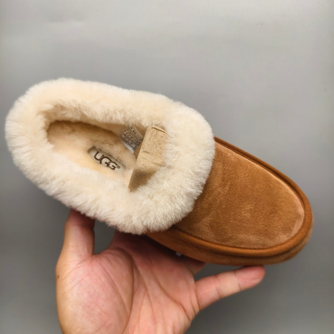 1391 Casual Slip-On House Shoes — Chestnut (In Stock)