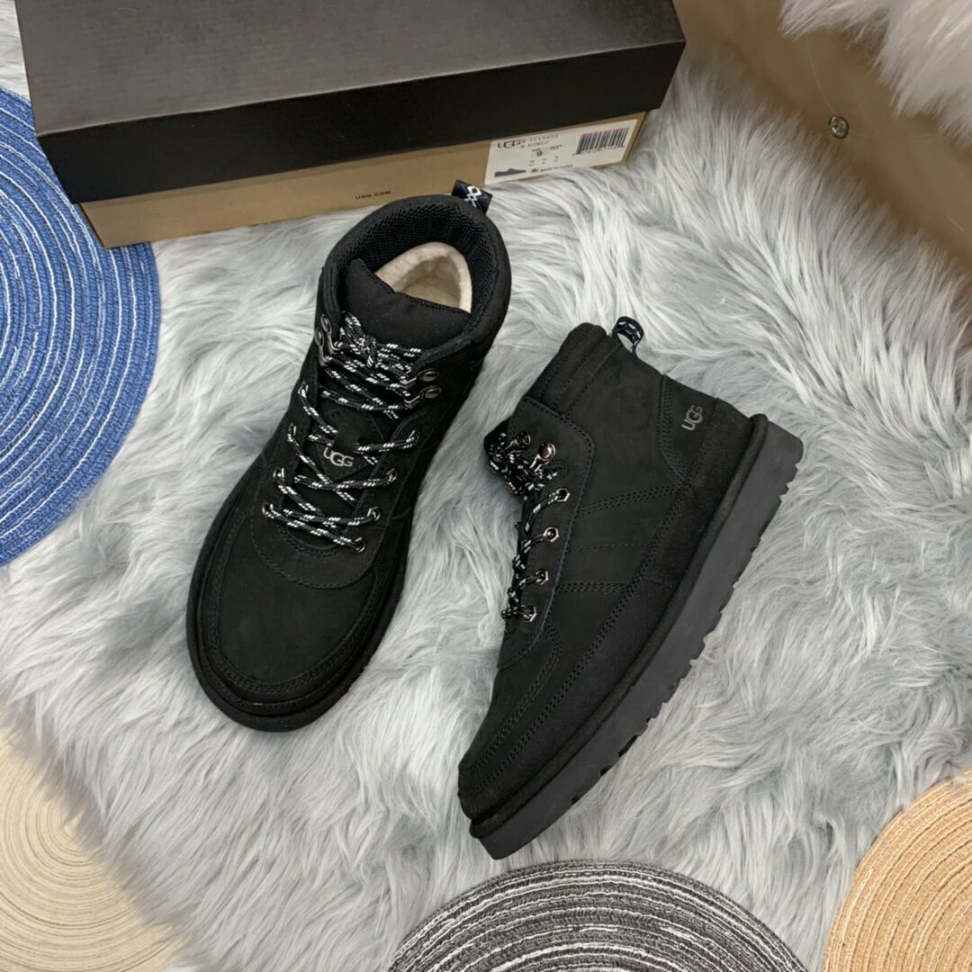 2991 Men's Casual Lace-Up Shoes — Black (In Stock)