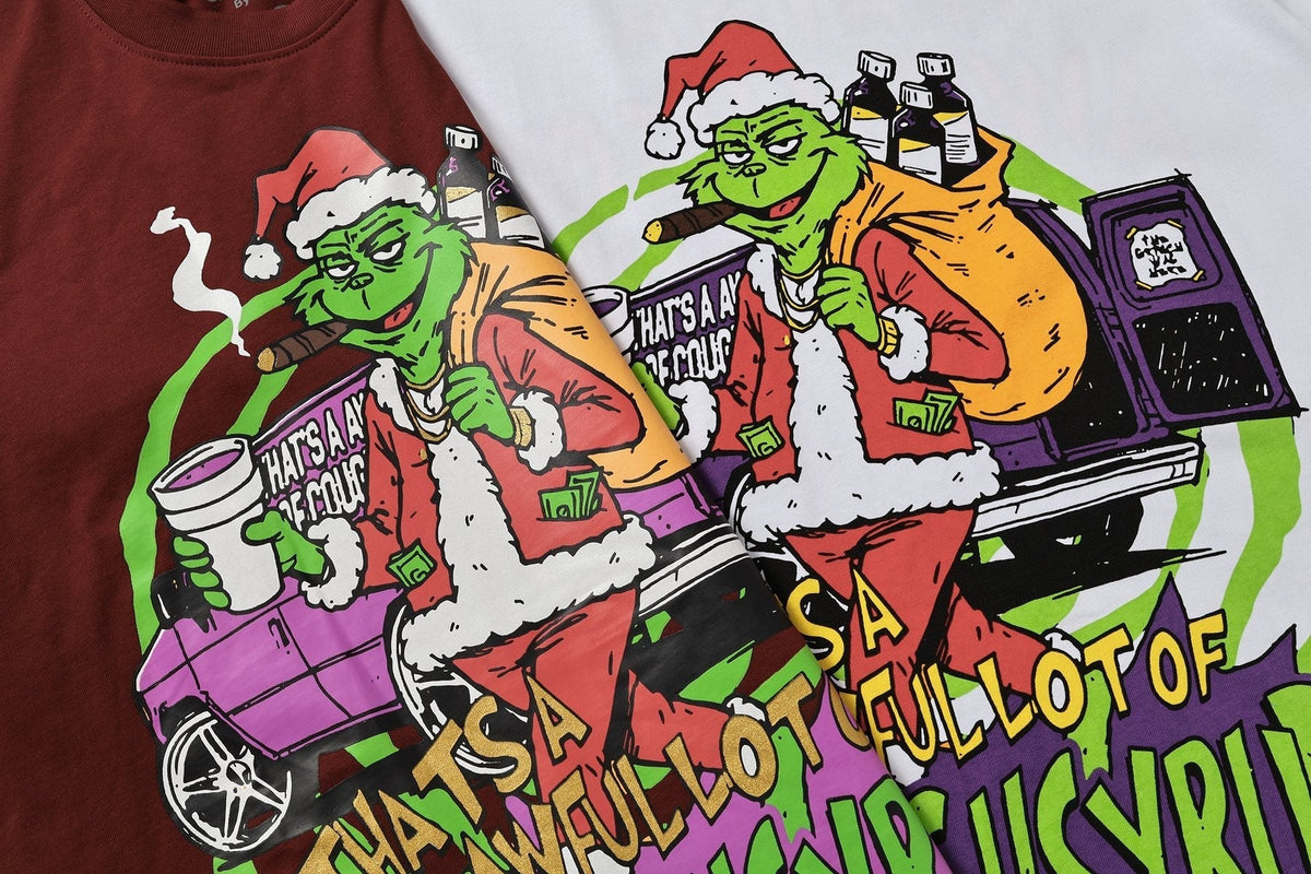 THAT'S A AWFUL LOT OF COUGH SYRUP Christmas Graphic Short-Sleeve T-Shirt
