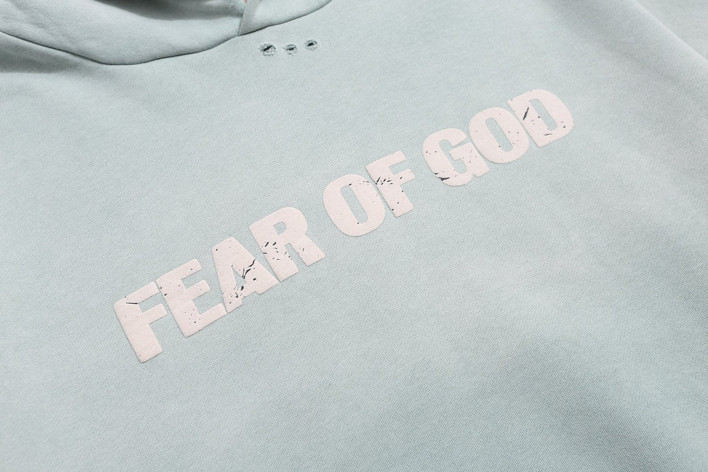 Fear of God Heaven Is Crying for Justice Graphic Hoodie