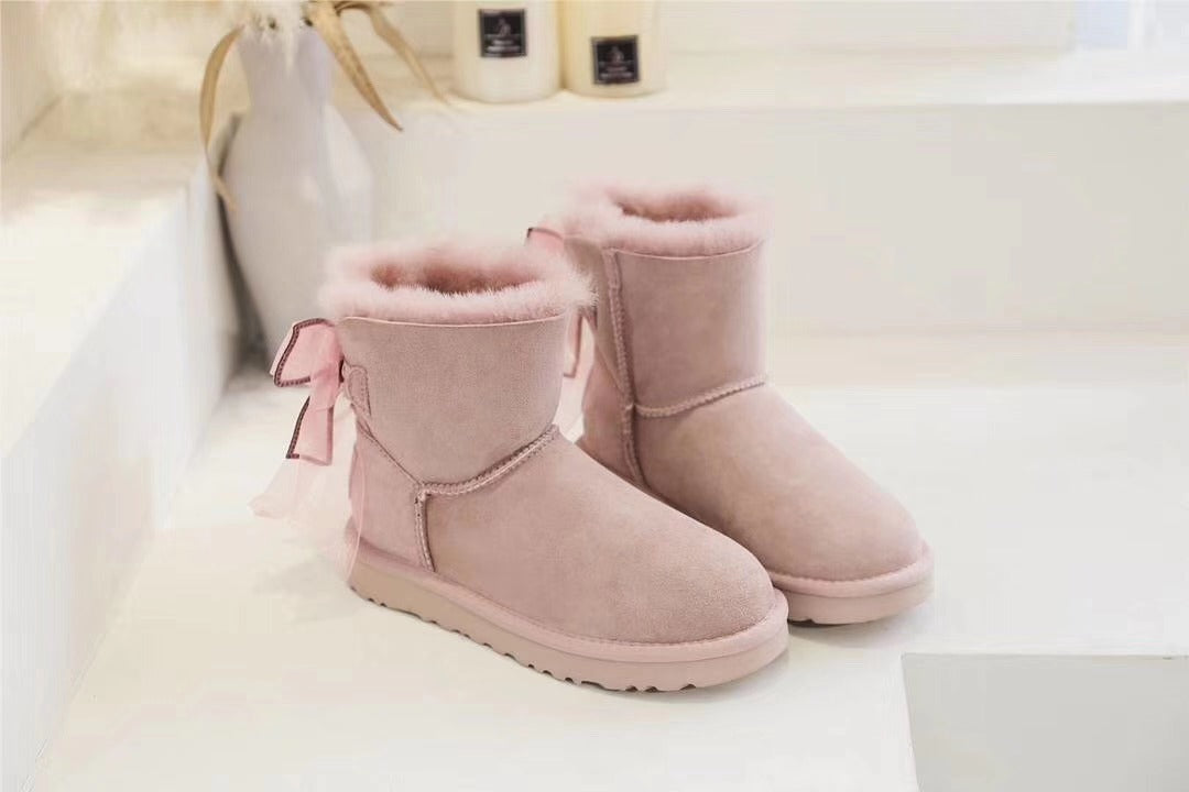 6503 New 3-in-1 Snow Boots — Dusk Pink